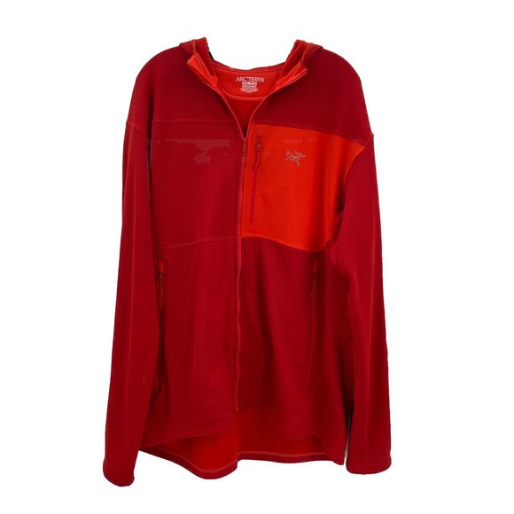 Arc'teryx Fortrez Hoody Jacket Mens XXL Red Style 12725 - Picture 1 of 11